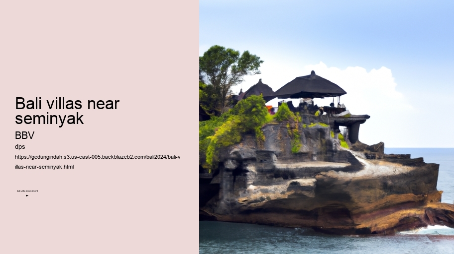 bali villas near seminyak