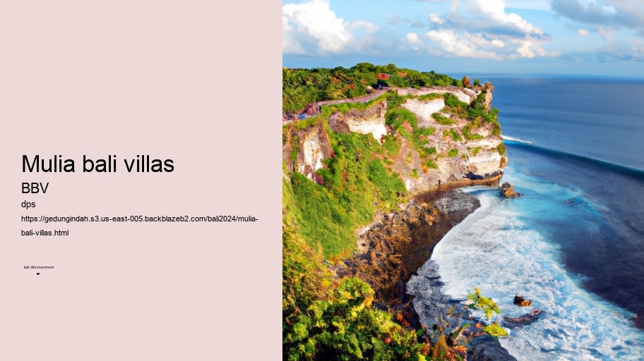mulia bali villas