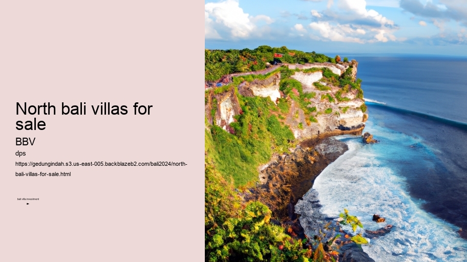 north bali villas for sale